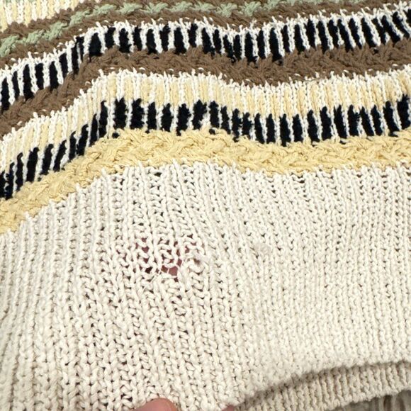 Grey collective crocheted top size XL - Picture 4 of 5